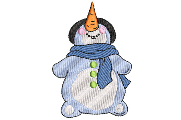 Big Carrot Nose Snowman: A Charming Addition