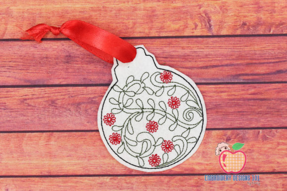 Christmas Ball with Flower Design Review