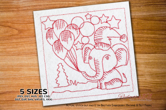 Christmas Elephant Lineart Design Review