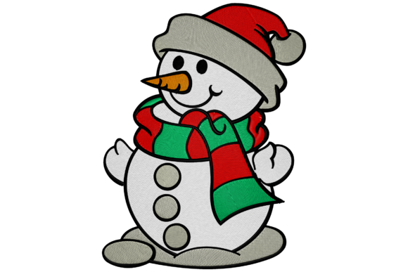 Christmas Snowman: A Designer’s Stitch Test Review
