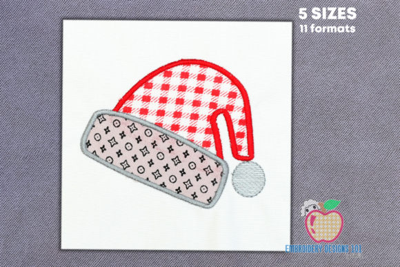 Hat of the Santa Applique Pattern Review