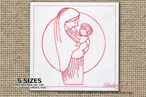Merry Christmas Mothers Redwork: An Etsy Seller Review