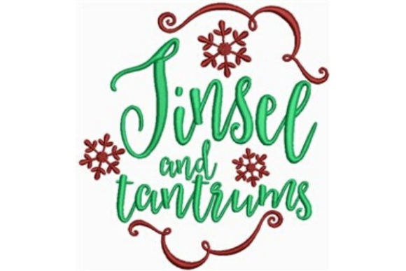 Reviewing Christmas Decorations: Tinsel and Tantrums