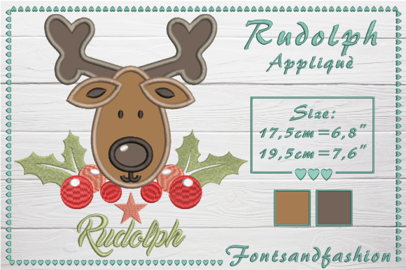 Rudolph Applique: A Designer Review for Business Merch