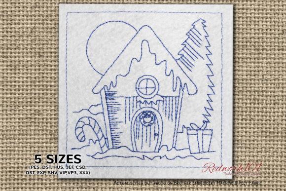 Santa's Workshop Bluework: An Embroidery Designer Review