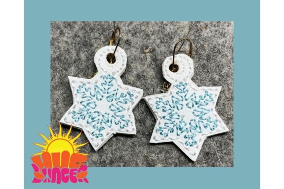 Sparkling Snowflake Earrings for Holiday Cheer